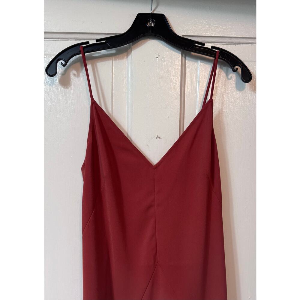 NWT Thakoon Rust Orange Slip Dress Size 4 - Picture 5 of 12